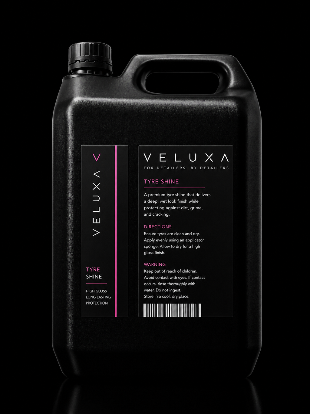 VELUXA BLACKOUT™ 5 LITRE (TYRE SHINE)