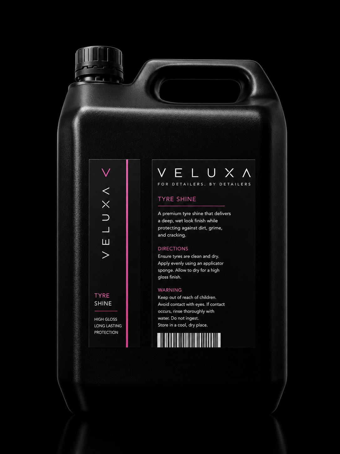 VELUXA BLACKOUT™ 5 LITRE (TYRE SHINE)